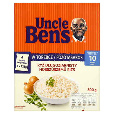 Ben's Ryż Długoziarnisty Parboiled 500G.