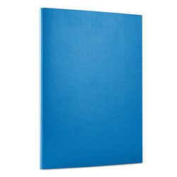Office Products Teczka z rzepem PP A4/1,5cm, 3-skrz., niebieska