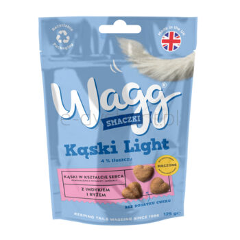 Wagg Smaczki, Kąski Light, przekąski dla psów, 125 g