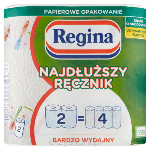 Regina Najdłuższy Ręcznik Dekorowany 2 Rolki