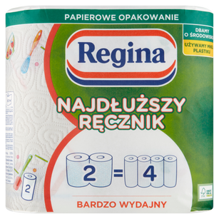 Regina Najdłuższy Ręcznik Dekorowany 2 Rolki