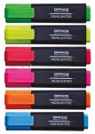 Office Products Zakreślacz Fluorescencyjny, 1-5Mm (Linia), Czerwony  - 3