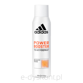 Adidas Antyperspirant W Sprayu Dla Kobiet Power Booster 150 Ml