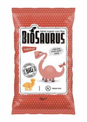Biosaurus Chrupki Kukurydziane Dinozaury O Smaku Ketchupowym Bezgl. Bio 50 G