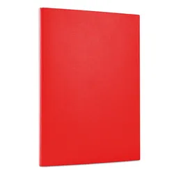 Office Products Teczka z rzepem PP A4/1,5cm, 3-skrz., czerwona 
