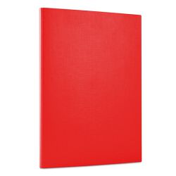 Office Products Teczka z rzepem PP A4/1,5cm, 3-skrz., czerwona 