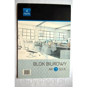 Blok biurowy A4/50 kratka