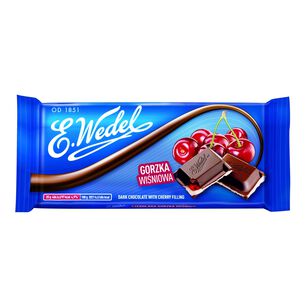 Wedel Czekolada Gorzka Wiśniowa 100G