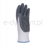 Donau Rękawice Safety Nitrile 01, Kat. Ii, Rozm. 9, Szare - 3