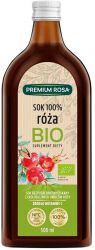 Premium Rosa Dzika Róża Sok 100%  Bio  B/C 500Ml
