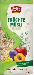 Rosengarten Musli Z 30% Owoców Bio 750 G