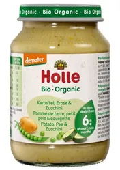 Słoiczek ziemniaki z groszkiem i cukinią od 6 m-ca BIO 190 g