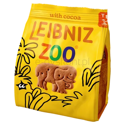 Leibniz Herbatniki Zoo Kakao 100G