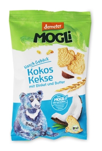 Ciastka Kokosowe Demeter Bio 50 G - Mogli [BIO]