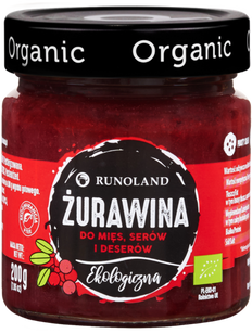 Żurawina Do Mięs, Serów I Deserów Bio 200 G - Runoland [BIO]