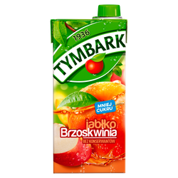 Tymbark Napój Jabłko Brzoskwinia 1 L