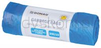 Donau Home Worki na śmieci z taśmą (LDHD), 35l, 15 szt., niebieskie - 3