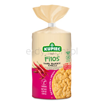 Kupiec Fitos Wafle ryżowo-kukurydziane Thai Sweet Chilli 130g