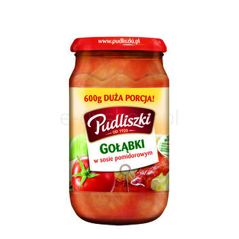 Pudliszki Gołąbki W Sosie Pomidorowym 600G