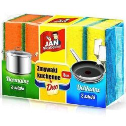 Jan Niezbędny Zmywaki kuchenne Duo 5szt