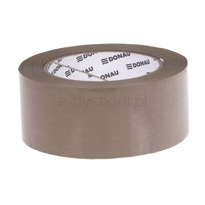 Donau Taśma pakowa Hot-Melt, 48mm, 120m, 40mikr., brązowa