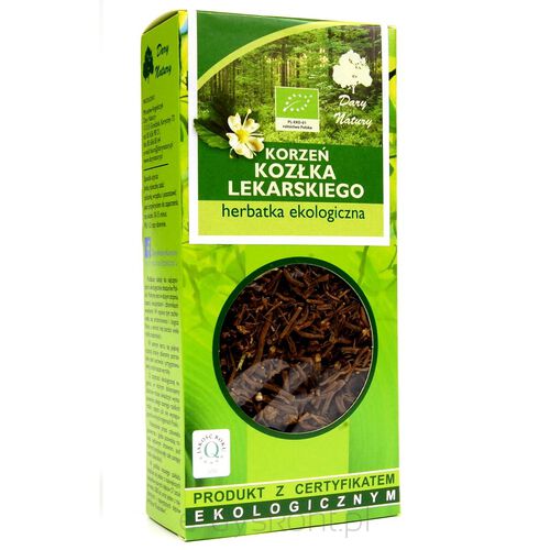 Herbatka Z Korzenia Kozłka Lekarskiego Bio 100 G - Dary Natury [BIO]