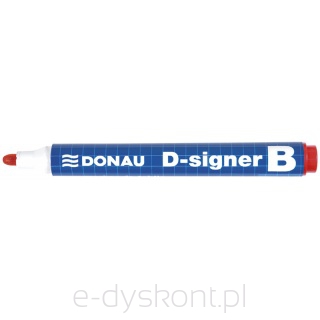Marker Do Tablic Donau D-Signer B, Okrągły, 2-4Mm (Linia), Czerwony