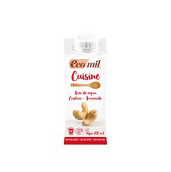 Ecomil Krem Do Gotowania Z Orzechów Nerkowca Bez Cukru Bezgl. Bio 200 Ml