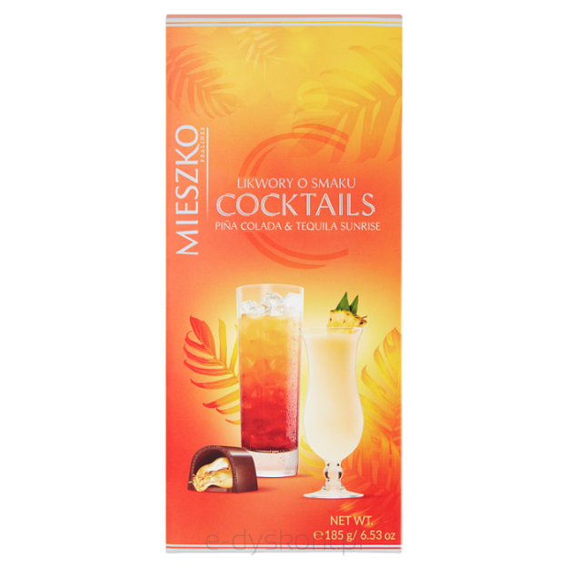 Mieszko Likwory O Smaku Cocktails Pina Colada Tequila Sunrise 185G