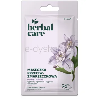 Herbal Care Przeciwzmarszczkowa maseczka PEPTYDY Z ORCHIDEĄ, 7 g