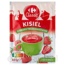 Carrefour Kisiel Truskawka 40G