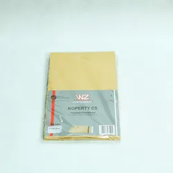 Koperta C-5 Brąz 130 g HK kr.bok, RB, (foliowana po 10 sztuk)