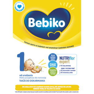 Bebiko 1 Nutriflor Expert Mleko Początkowe Dla Niemowląt Od Urodzenia 600 G