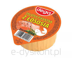 Dega Sałatka Pikantna Z Łososia 125G