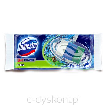 Domestos Kostka Toaletowa 3W1 Pine Opakowanie Uzupełniające