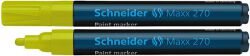 Schneider Marker Olej owy Maxx 270, Okrągły, 1-3Mm, Żółty 