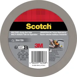 3M™ Taśma Naprawcza, Srebrna, 50 Mm X 50 M, 1 Rolka