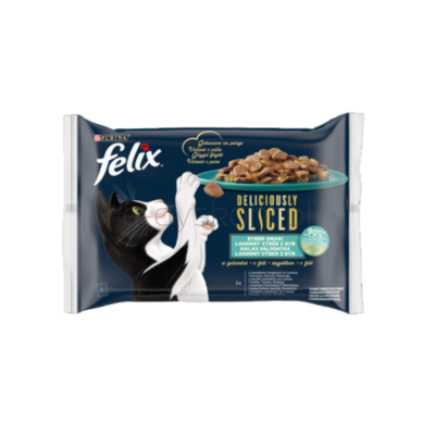 Felix Deliciously Sliced Rybne Smaki 4x80g