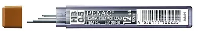 Penac Grafity Do Ołówków 0,5Mm, 2B 