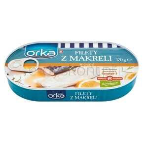 Filety Z Makreli Orka W Oleju 170 G Mw Dobry Wybór
