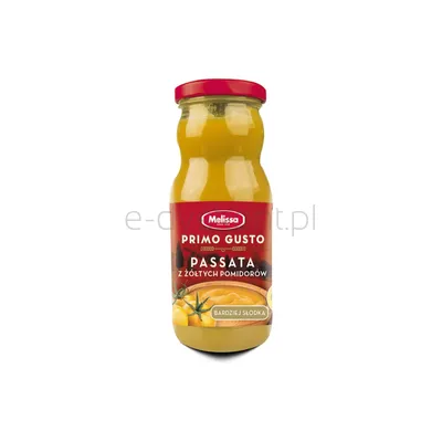Melissa Primo Gusto Passata Z Żółtych Pomidorów 350 G