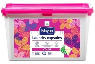 Mayeri Kapsułki Do Prania color all-care 3w1 18szt