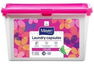 Kapsułki do prania color all-care 3w1 18szt