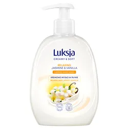 Luksja Mydło W Płynie Creamy & Soft Kremowe Jaśmin i Wanilia 500 ml