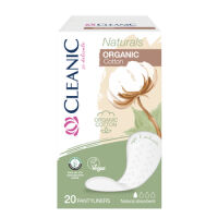 Cleanic Wkładki Higeniczne Dla Kobiet Naturals Organic Cotton 20 Sztuk