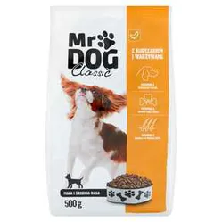 Karma Pies Mr Dog Kurczak Warzywa Sucha500 G Mw Dobry Wybór