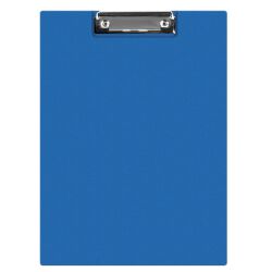 Q=Connect Clipboard Teczka, Pvc, A5, Niebieski