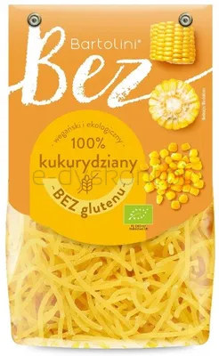 Makaron kukurydziany  krajanka (filini) BEZGL. BIO 250g