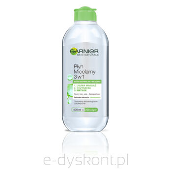 Garnier Płyn Micelarny 3W1 Skóra Normalna I Mieszana 400 Ml