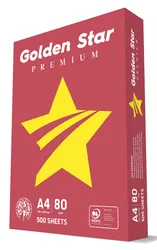 Papier ksero GOLDEN STAR Premium, A4, 80gsm, 500 arkuszy, klasa C